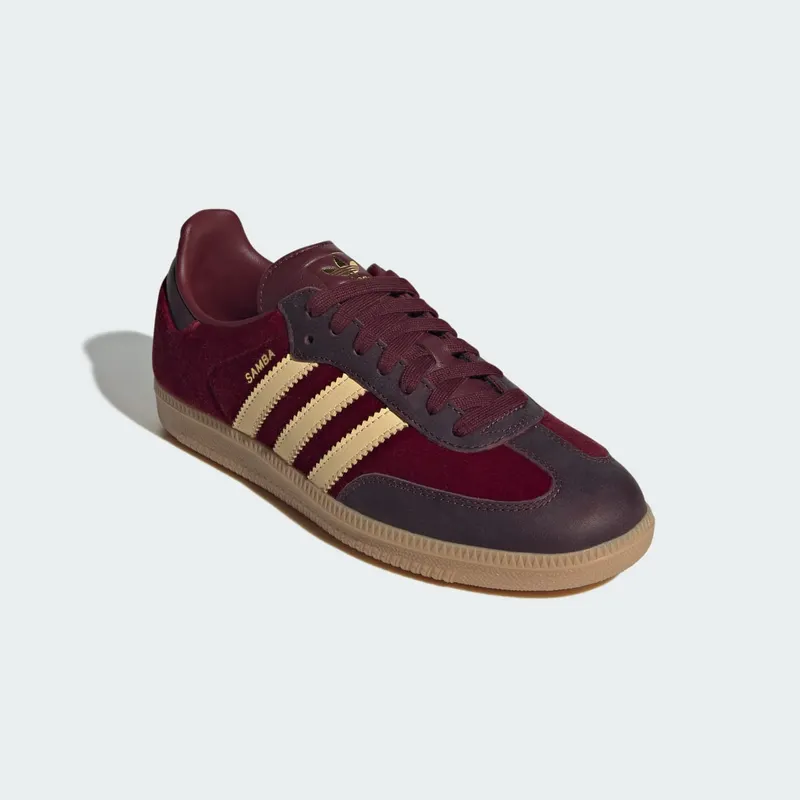 Adidas Samba OG Shadow Red / Maroon / Gum (JS1394)