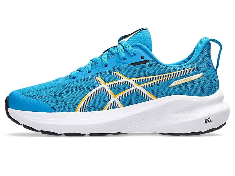ASICS GT-1000 14 GS “Aegean Blue / Yamabuki” (1014A382-401)