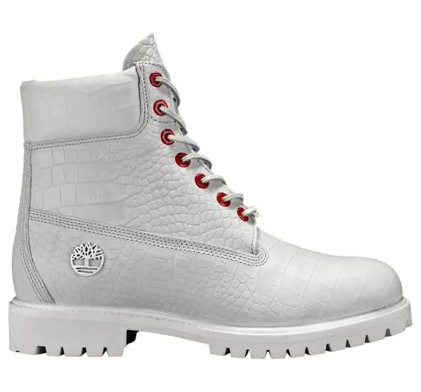 Timberland 6″ Boot White Serpent