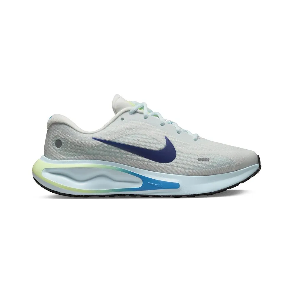 Nike Journey Run Summit White Glacier Blue Barely Volt Deep Royal Blue (FN0228-101)
