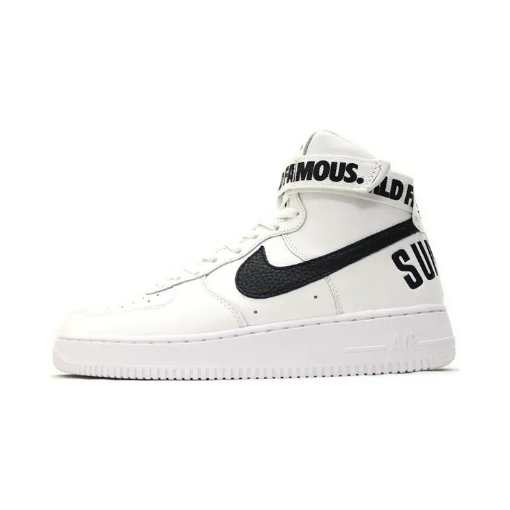 Nike Supreme x Air Force 1 High Supreme ‘White’ White/White (698696-100)