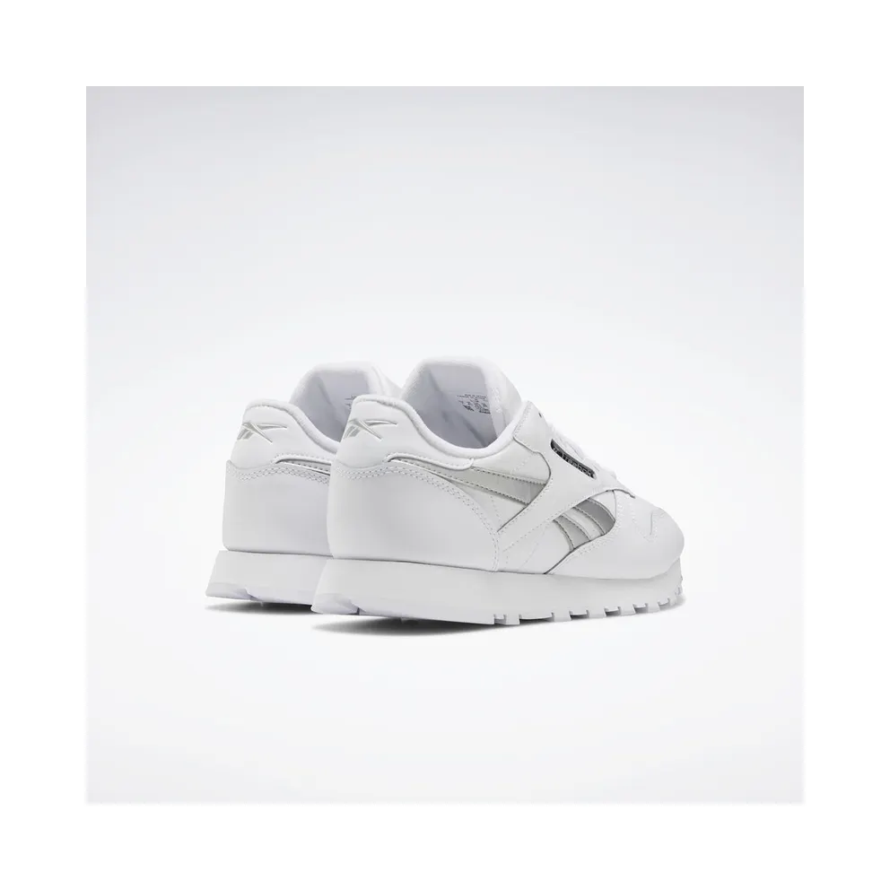 Reebok Classic Leather White / Silver Metallic / White (EF3267)