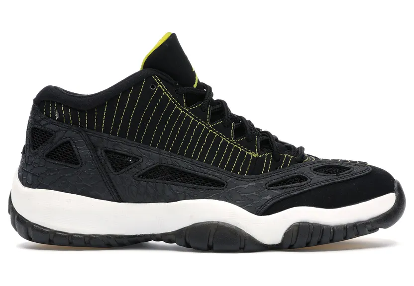 Air Jordan 11 Retro Low IE ‘Zest’ Black/Zest-White (306008-002)