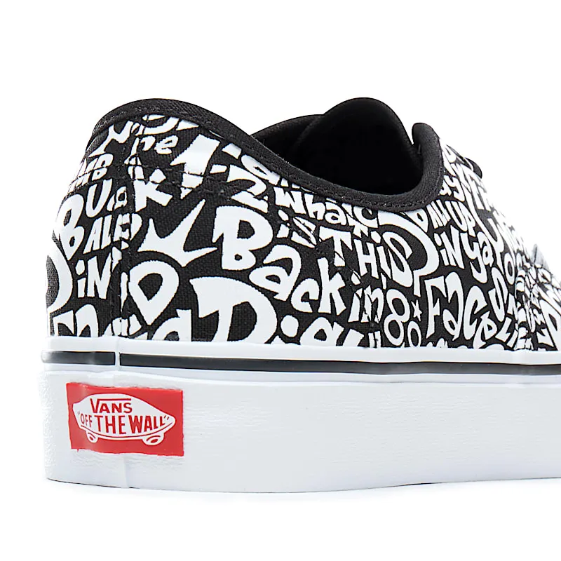Vans Authentic A Tribe Called Quest Black/White (VN0A38EMQ8H)