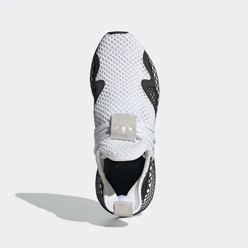 adidas Deerupt S Cloud White Core Black Cloud White/Core Black/Cloud White (BD7874)