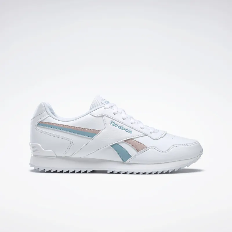 Reebok Royal Glide Ripple Clip Schoenen Cloud White / Gable Grey / Quartz Met