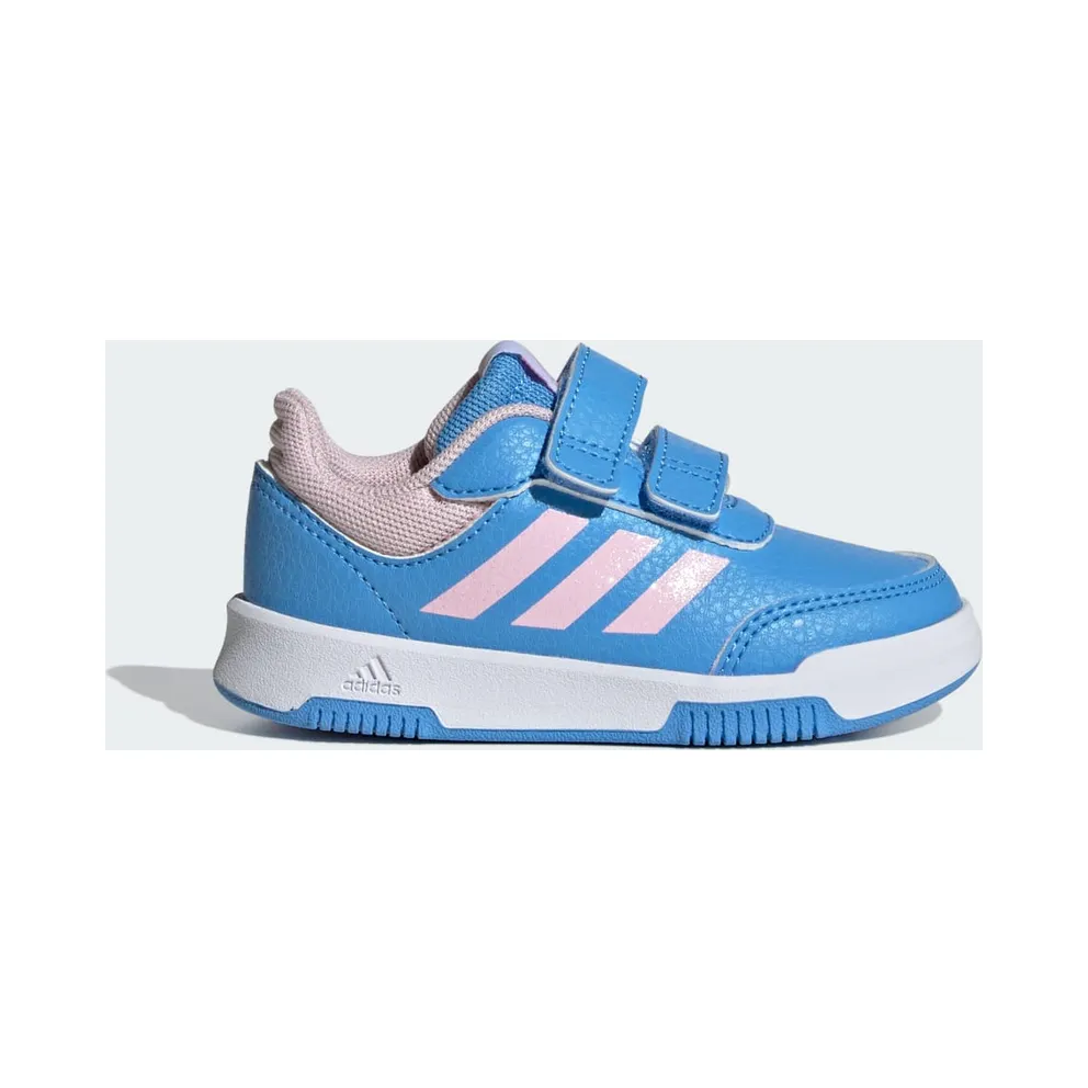 adidas Tensaur Hook and Loop Schuh Blue Burst / Clear Pink / Cloud White (IG8802)