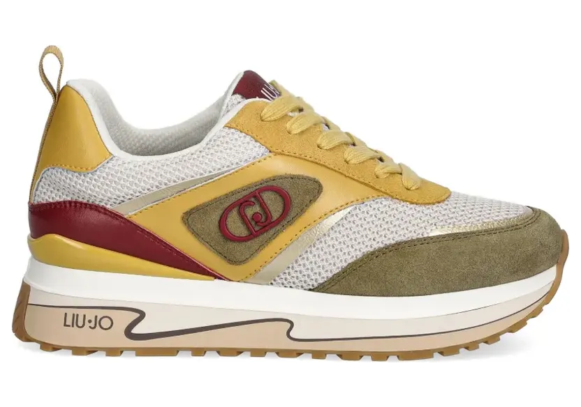 LIU JO Sneakers met logo – Beige (BA6007PX027S3949)