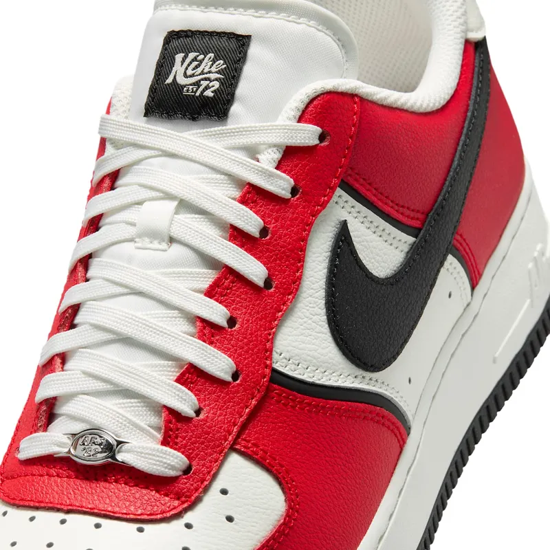 Nike Air Force 1 Low – “University Red / Sail / Metallic Silver / Black” (IM5752-600)