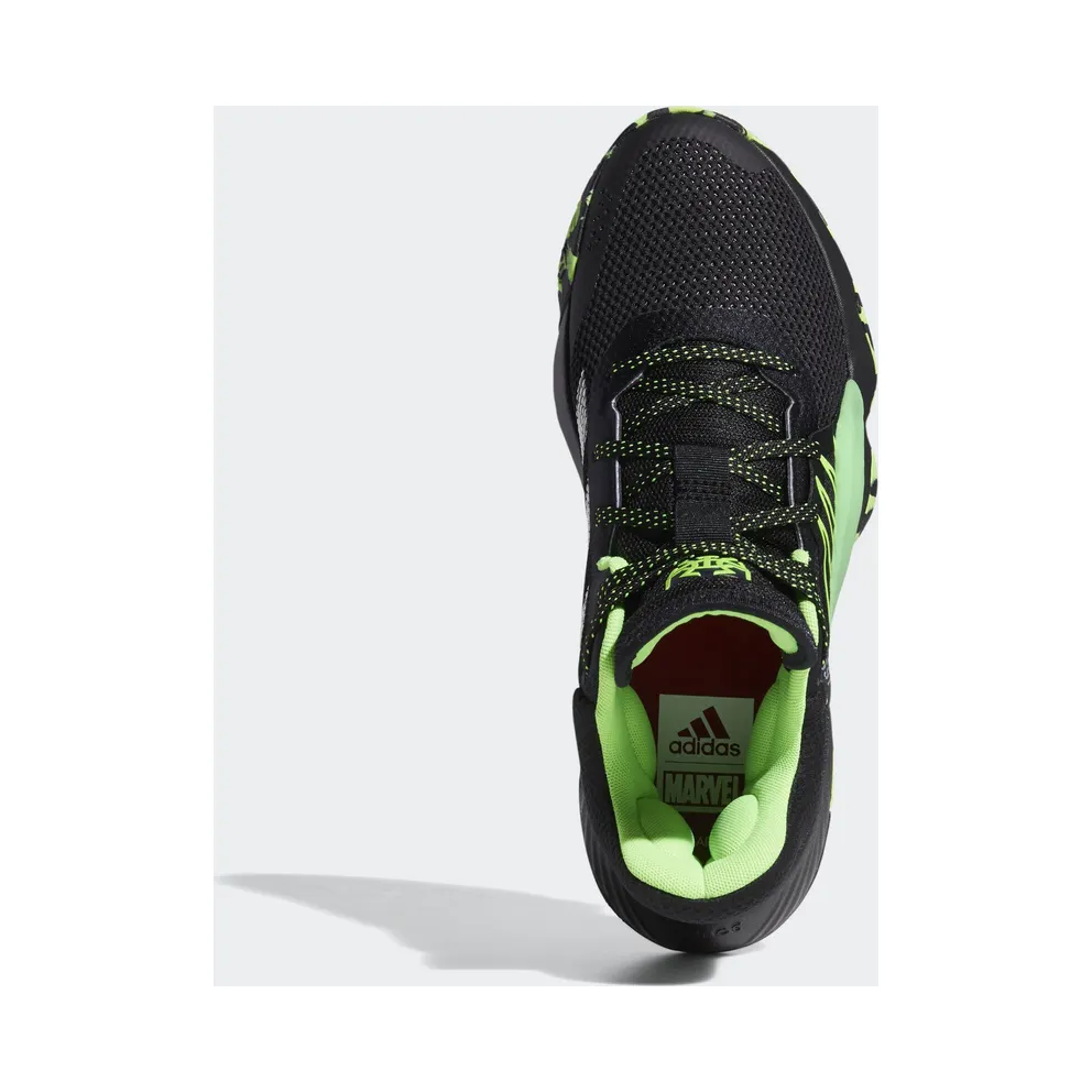 adidas D.O.N. Issue #1 Stealth Spider Man Core Black/Hi-Res Green/Hi-Res Yellow (EF2805)