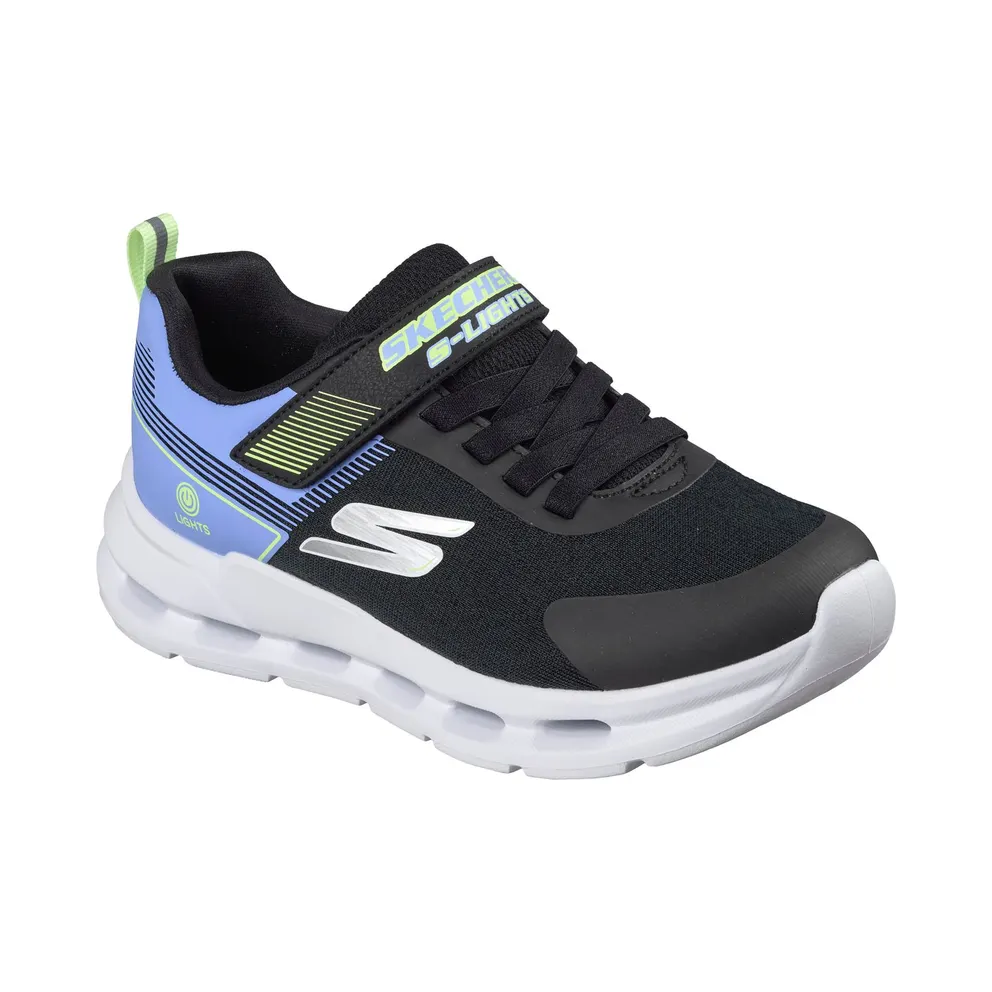 Skechers S-Lights: Glide-Step Lights Black (303730CBLK)