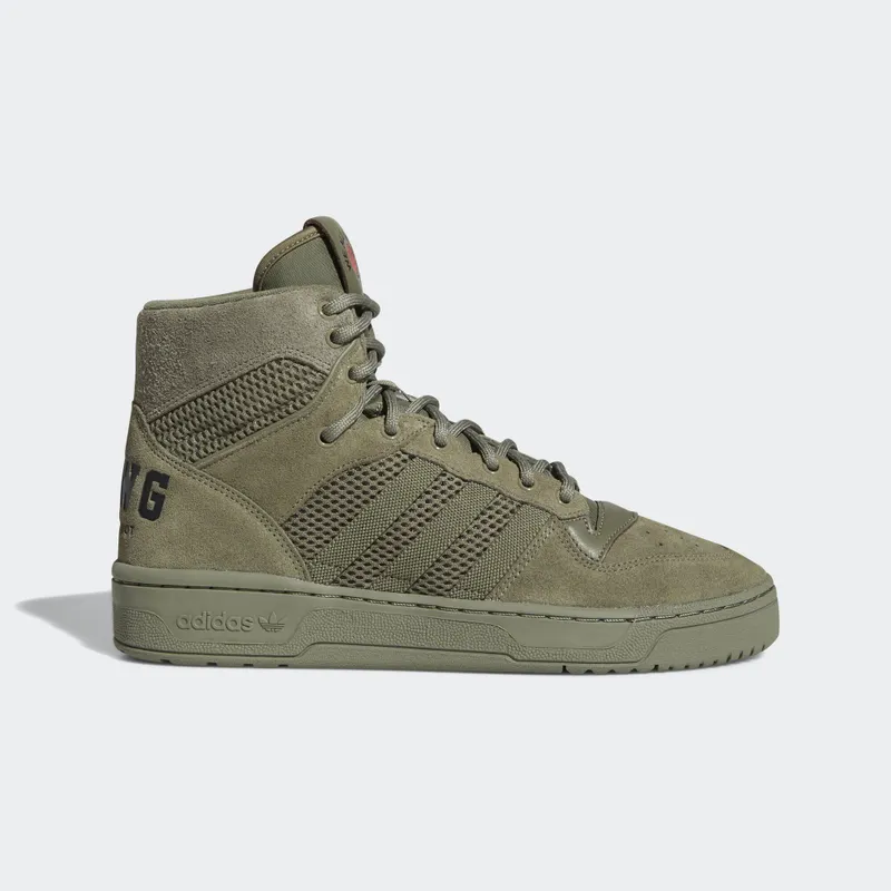 adidas Rivalry Hi We All We Got Legacy Green/Core Black/Lush Red (FX3470)
