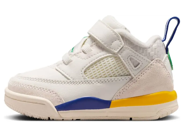 Air Jordan Spizike Low TD ‘Sail’ “Sail / Old Royal / Phantom / Lucky Green” (FQ3952-112)