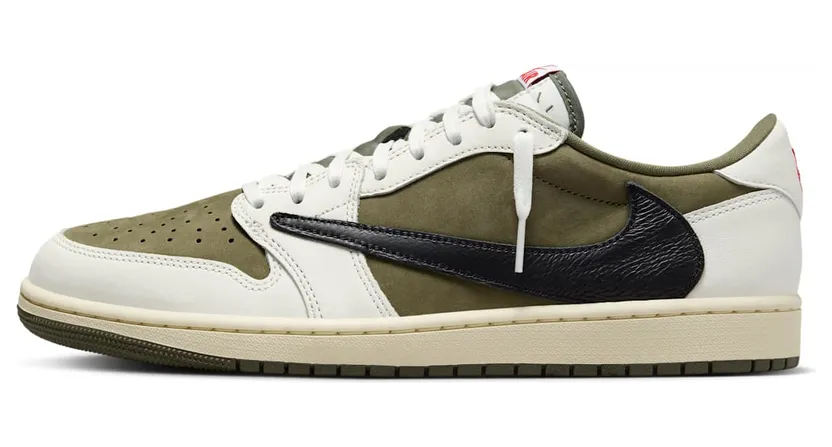 Air Jordan 1 Low “Travis Scott – Medium Olive” (DM7866-200)