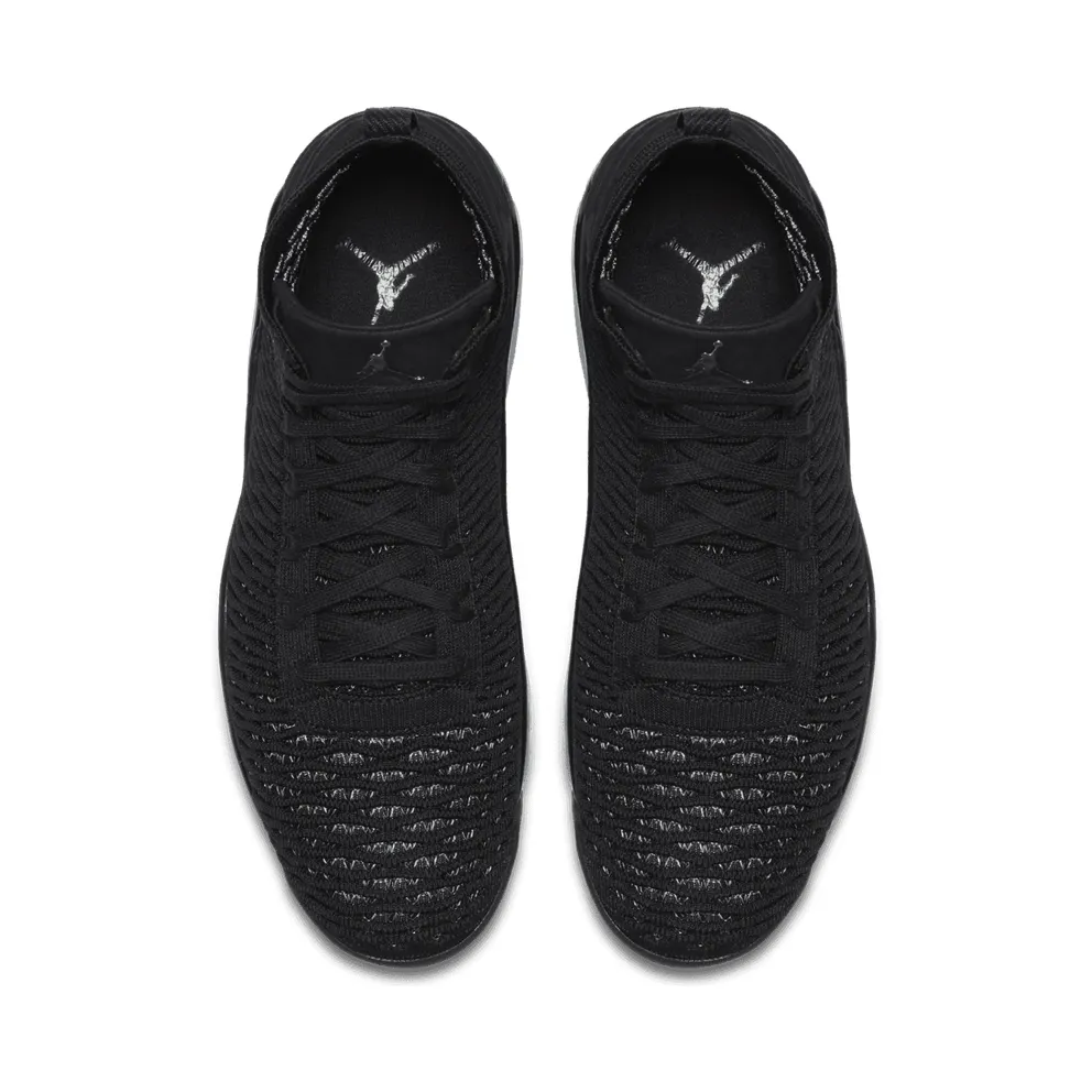 Jordan Flyknit Elevation 23 Black Black/Black-Metallic Silver (AJ8207-010)