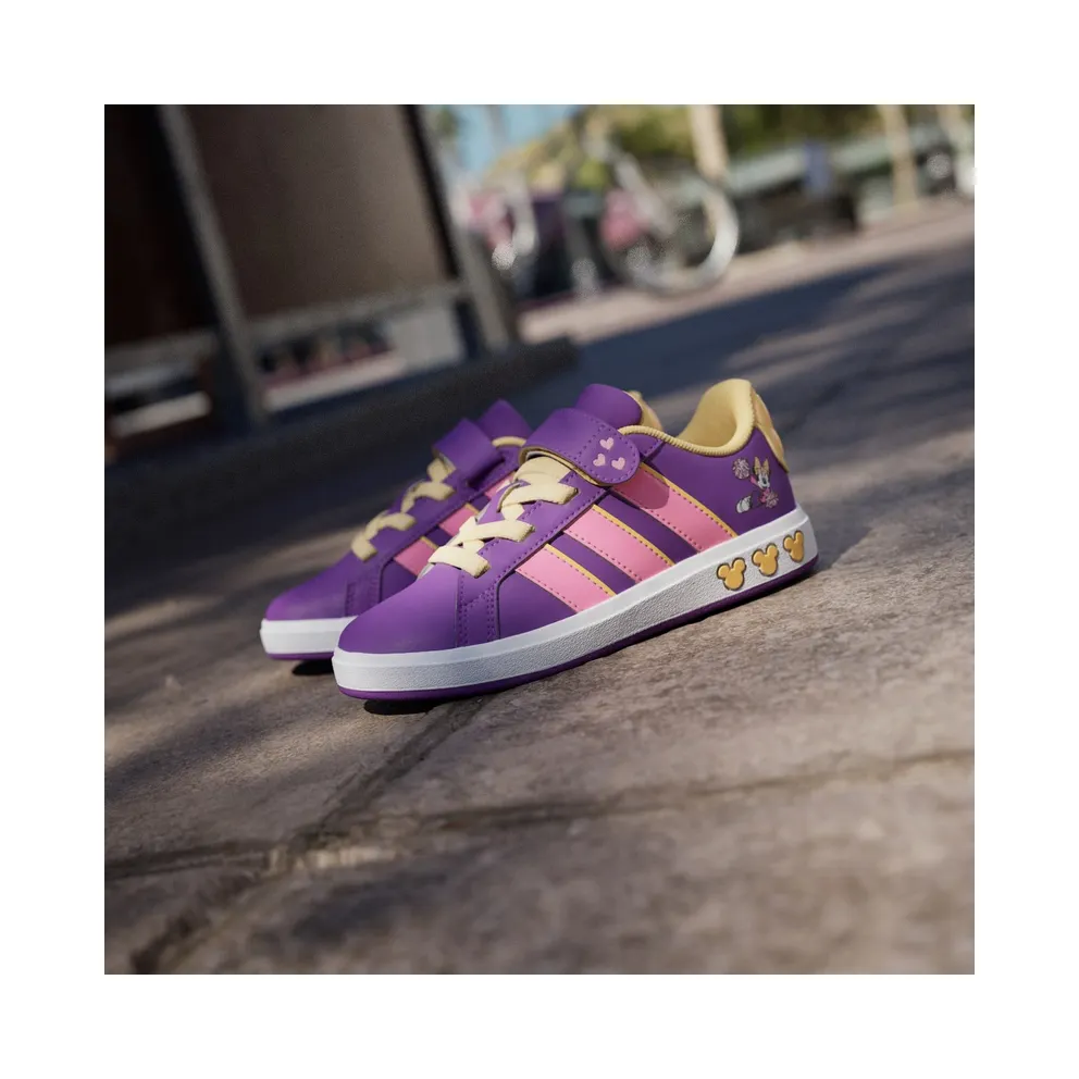 Adidas adidas Disney Minnie Mouse Grand Court Active Purple / St Tropic Bloom / Cloud White (JS2347)