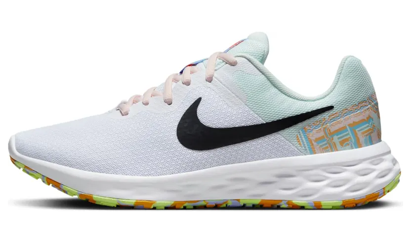 Nike Revolution 6 PRM White Dark Smoke Grey (DO9475-100)