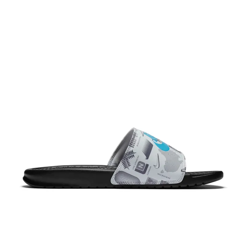 Nike Benassi JDI Summit White Black/Summit White/Iron Grey (631261-041)