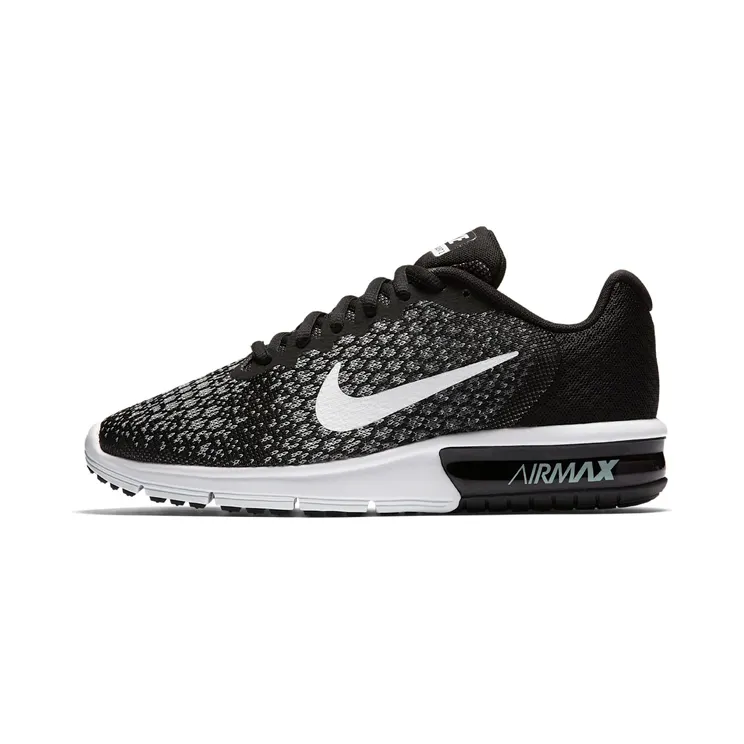 Nike Air Max Sequent 2 “Black / Dark Grey / Wolf Grey / White” (852465-002)