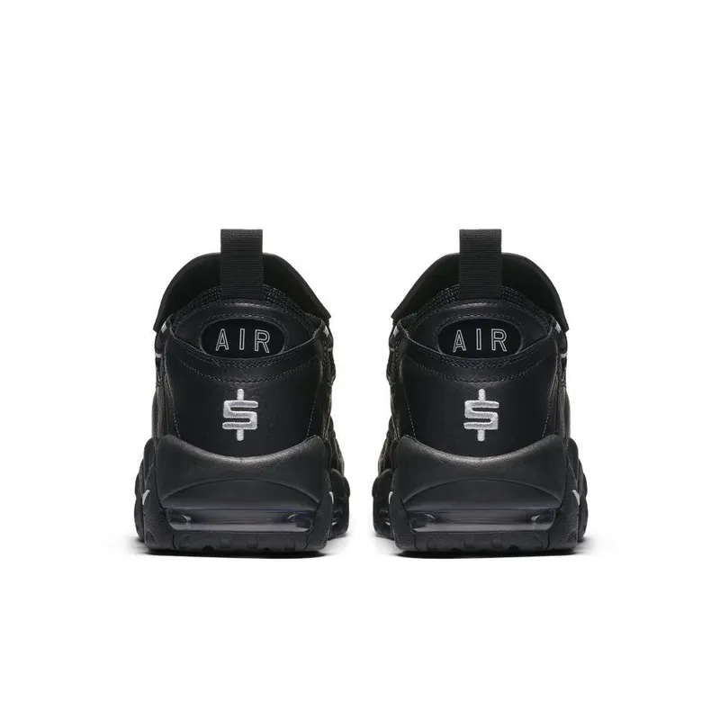 Nike Air More Money Black Metallic Silver Black/Metallic Silver-Black (AJ2998-002)