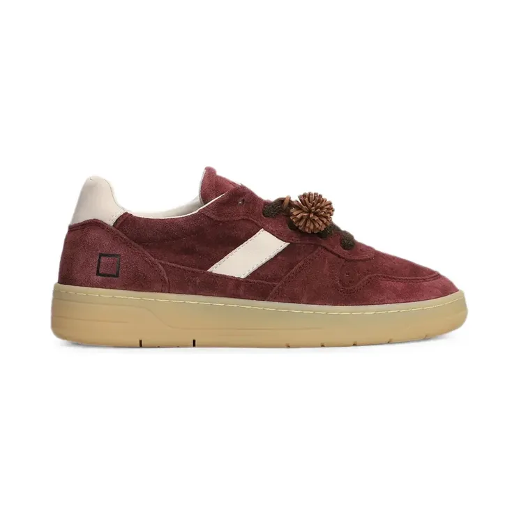 D.A.T.E. Court 2.0 suède “Red” (W451C2SDBX)