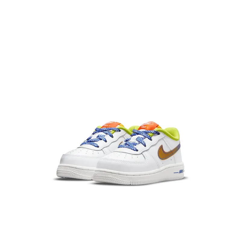 Nike Air Force 1 Low LV8 White Multi (TD) (DQ7769-100)