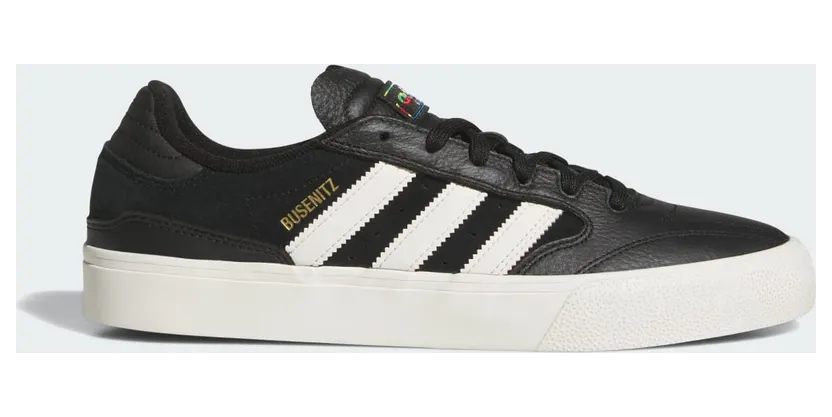 Adidas BUSENITZ VULC II Core Black / Chalk White / Gold Metallic (HQ4711)