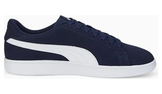 Puma Smash V2 brede Blauw/Wit (386436-04)