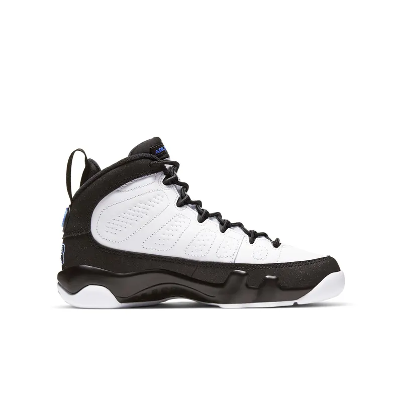 Jordan 9 Retro University Blue (GS) White/University Blue-Black (302359-140)
