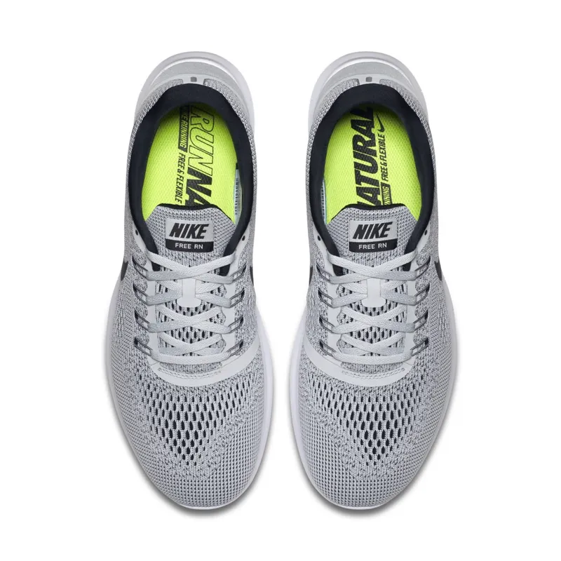 Nike  Free RN White/Black-Pure Platinum White/Black-Pure Platinum (831508-101)