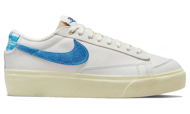 Nike Blazer Low Platform Sail Game Royal (W) (DO2371-133)