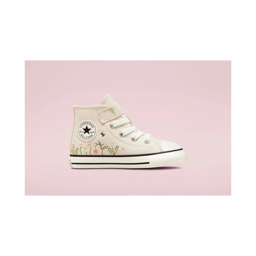 Converse Chuck Taylor All Star Easy-On Floral Embroidery Natural Ivory/white/black (A01617C)
