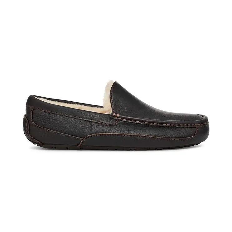 UGG Ascot Leather Slipper Dark Spice (5379-DSP)
