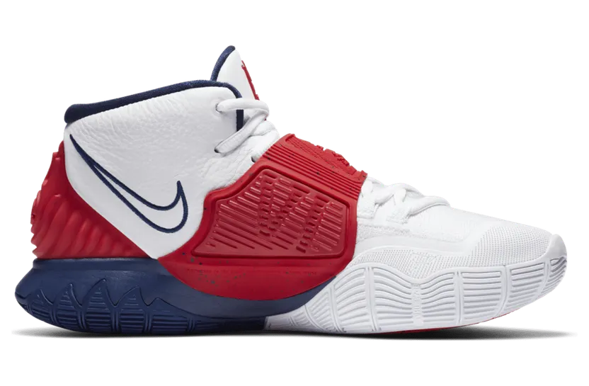 Kyrie 6 Wit – “White / White” (BQ4630-102)