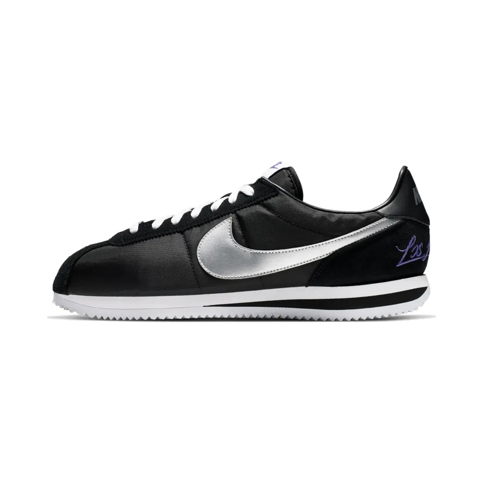 Nike Cortez Los Angeles Black Black/Metallic Silver-White (CI9873-001)