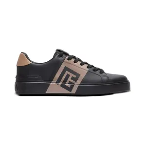 Balmain B-Court van kalfsleer met logodetail “Black” (FM0VI288LOBP)
