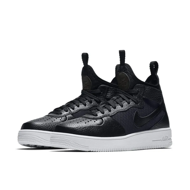 Nike Air Force 1 Ultraforce Mid Black White (W) Black/Black-White (864025-005)