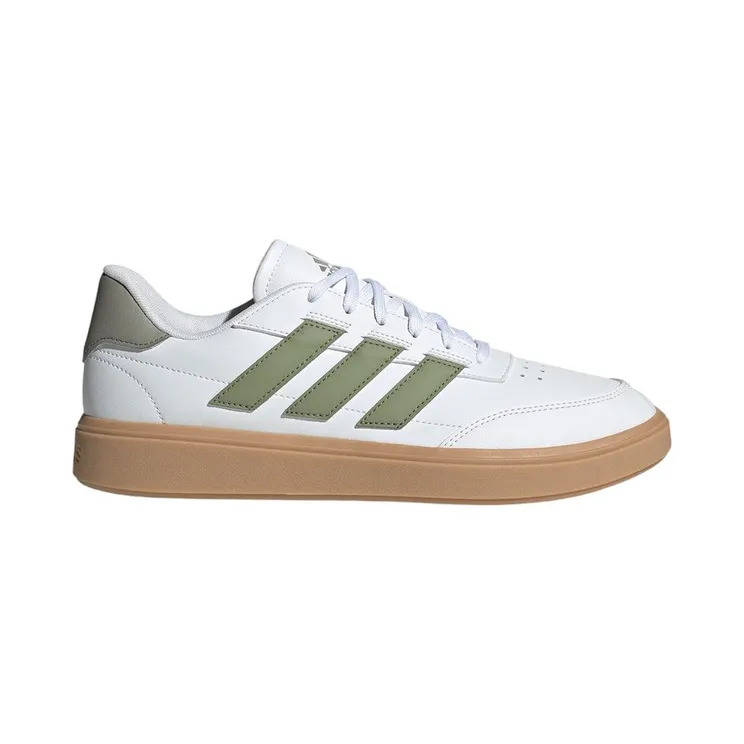adidas Courtblock Cloud White Tent Green Olive Strata (IG6869)
