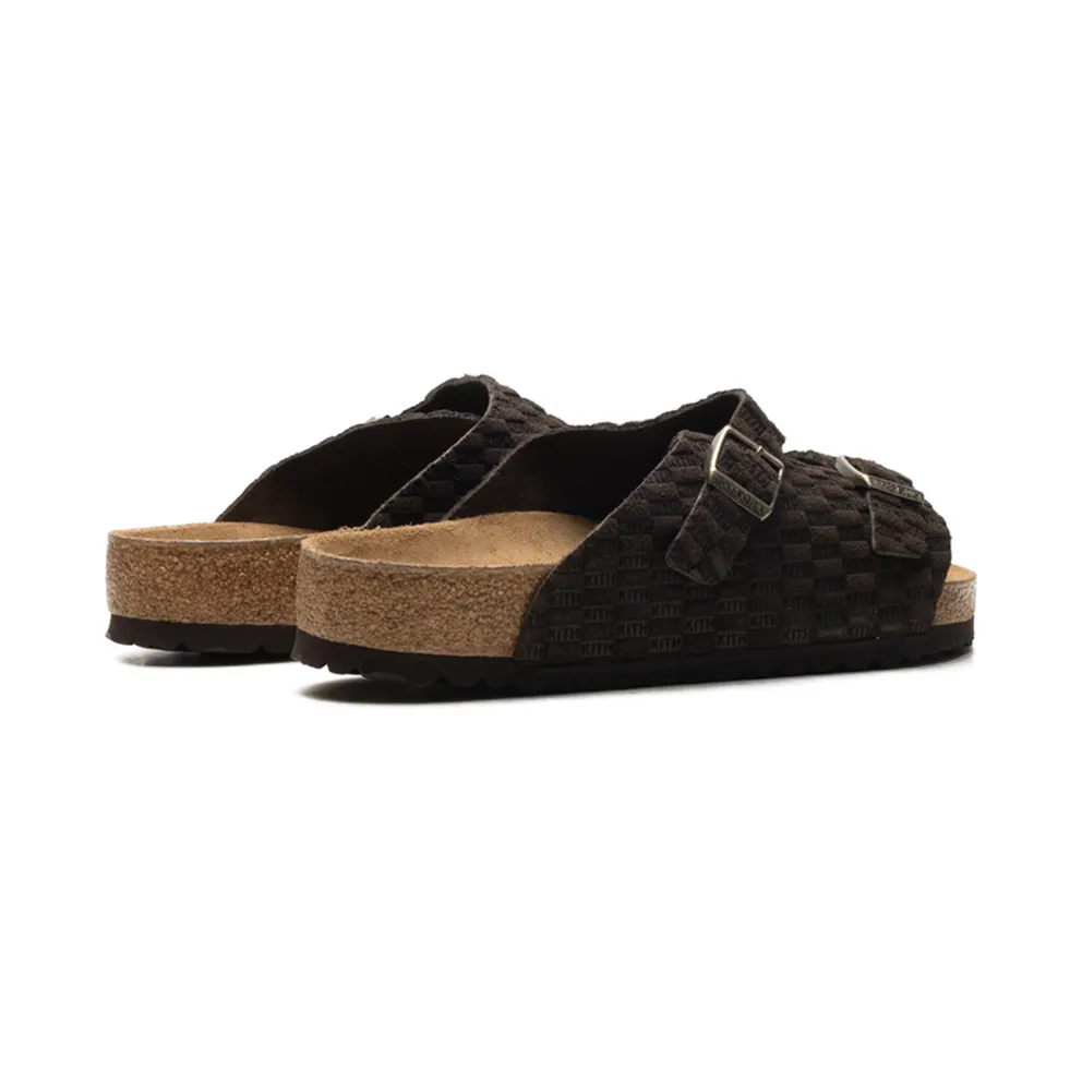 Birkenstock Zürich Deboss “Kith – Espresso” (1032165)
