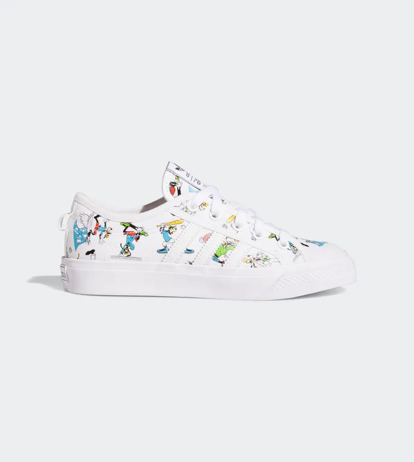 adidas Nizza x Disney Sport Goofy Cloud White / Scarlet / Core Black (FW0651)