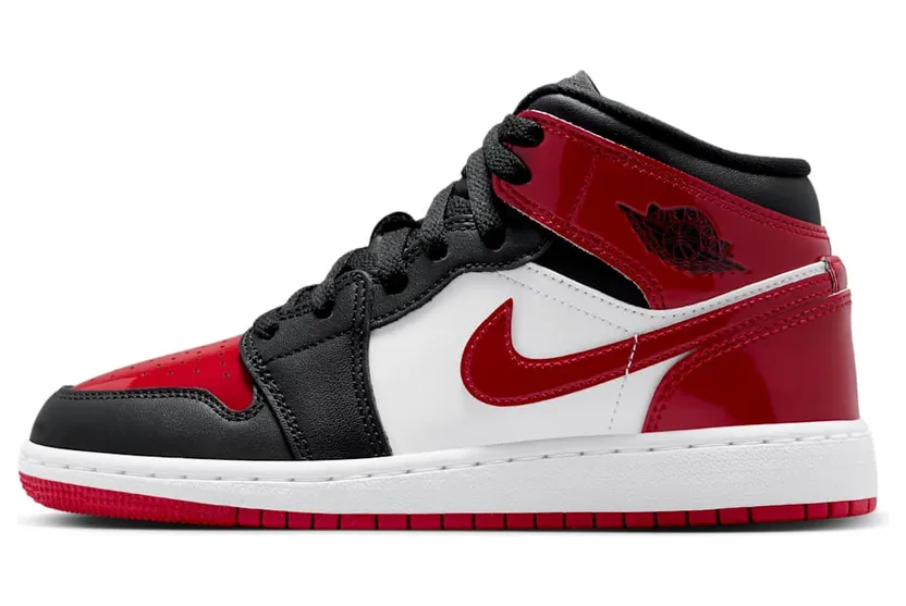 Air Jordan 1 Mid GS “Red/black” (HV4399-006)