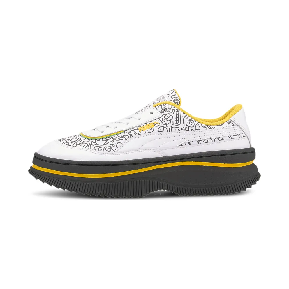 Puma x MR DOODLE Deva White/Black/Yellow (374221-01)