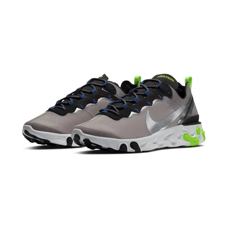 Nike React Element 55 SE Grey Volt (CI3831-200)