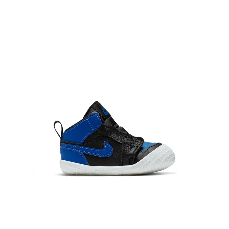 Jordan 1 Crib Bootie Royal (TD) Black/Varsity Royal-White (AT3745-007)