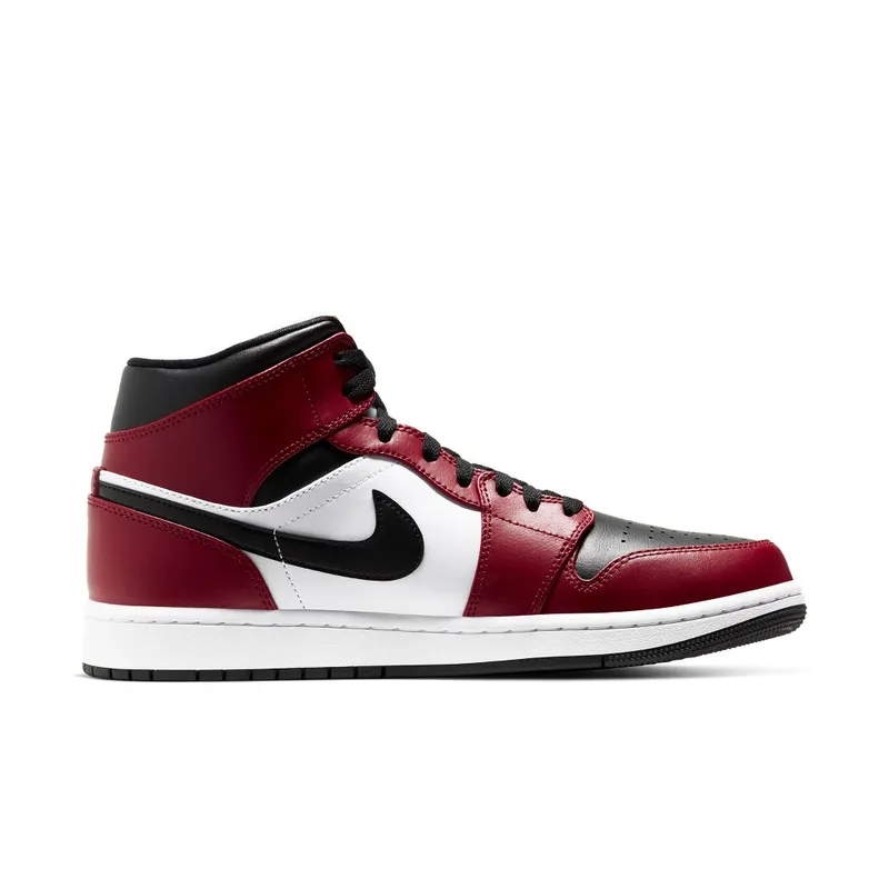 Air Jordan 1 Mid ‘Chicago Black Toe’ (2020) (554724-069)