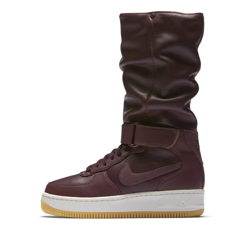 Nike Air Force 1 Upstep Warrior Deep Burgundy Dark Cayenne (W) Deep Burgundy/Dark Cayenne (860522-600)