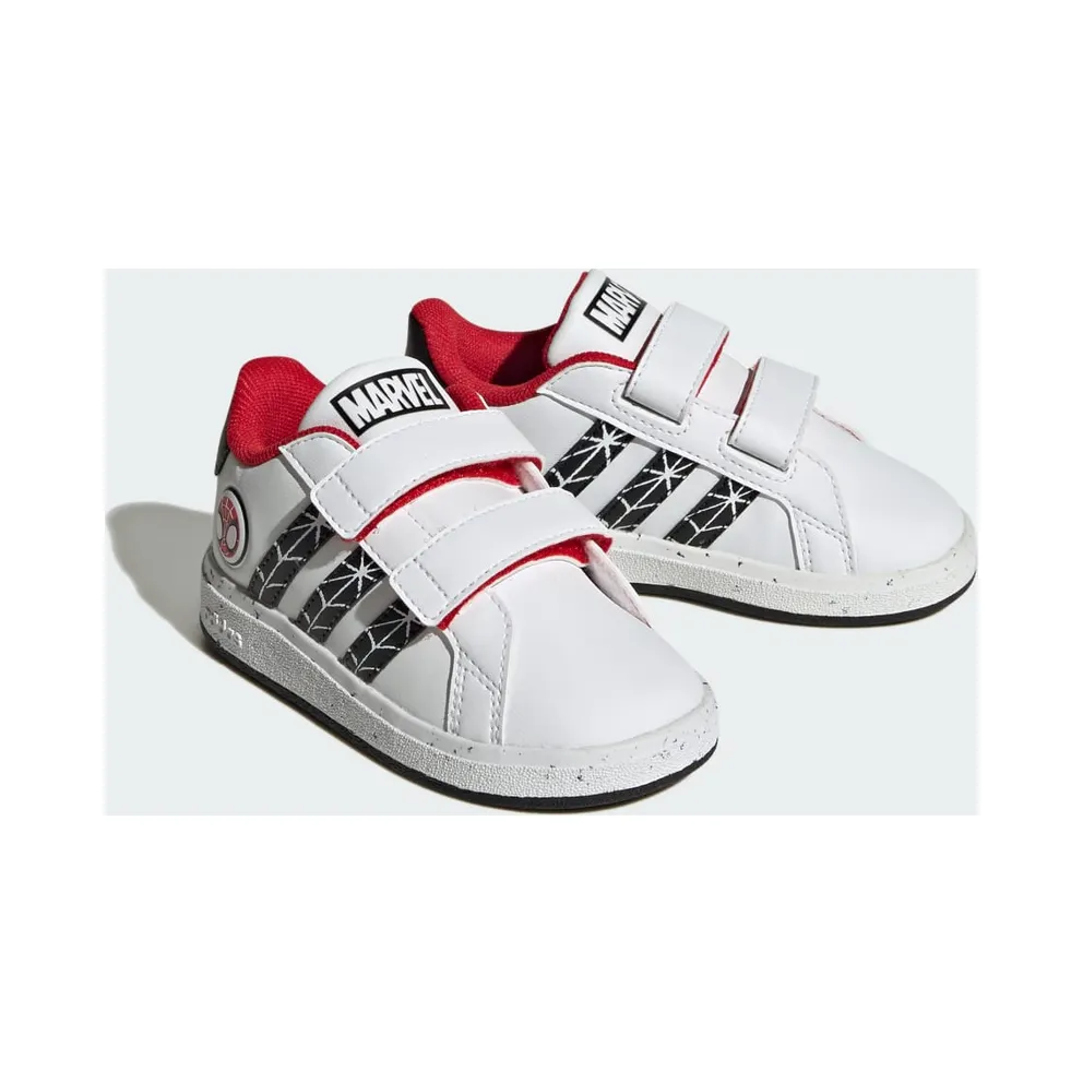 adidas Grand Court x Marvel Spider-Man Cloud White / Core Black / Better Scarlet (IF9893)