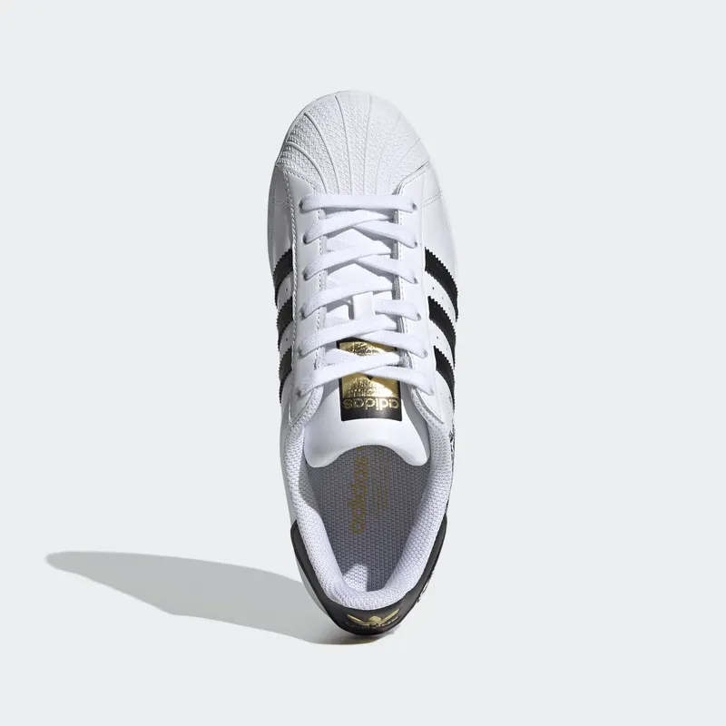 adidas Superstar Black Floral (W) Cloud White/Core Black/Gold Metallic (FX3600)