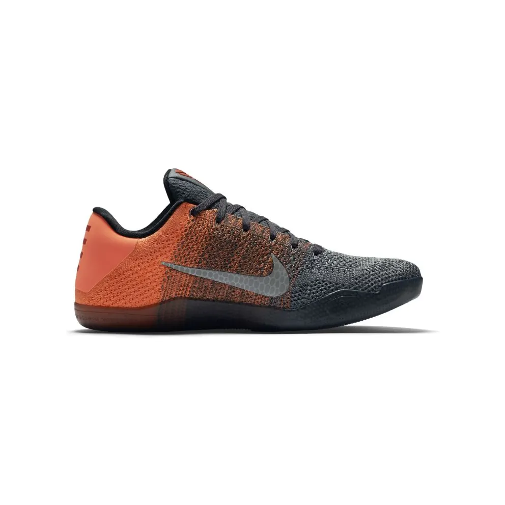 Nike Kobe 11 Elite Low Easter (2016) Dark Grey/Bright Mango-Court Purple-Volt (822675-078)