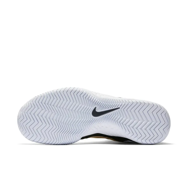 Nike Court Flare BHM 2017 (W) White/Black-Metallic Gold (848453-100)